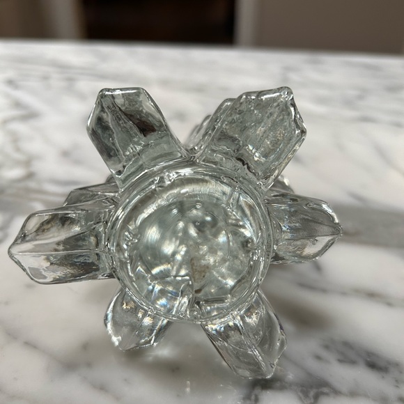 🔴SOLD 6 1/4 inch Vintage Clear Art Glass Tree
Christmas Tree - Picture 5 of 7